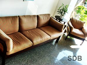 dental clinic lobby and reception