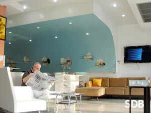 clinic waiting area