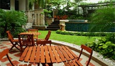 Silom Serene Hotel's garden